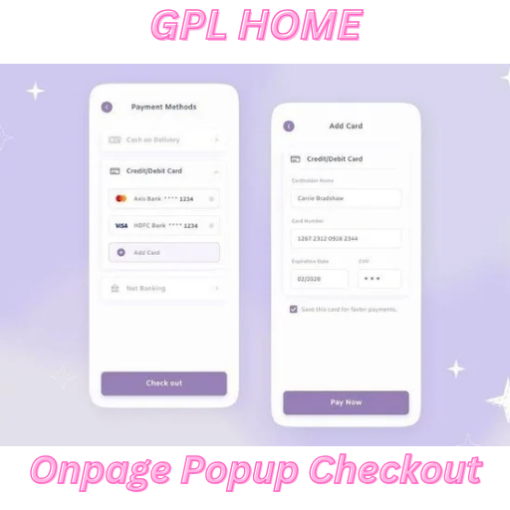 Wocommerce Onpage Popup Checkout Plugin